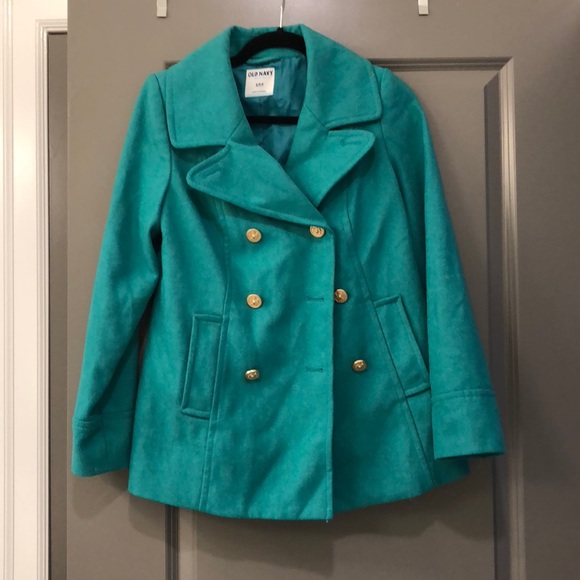 teal peacoat